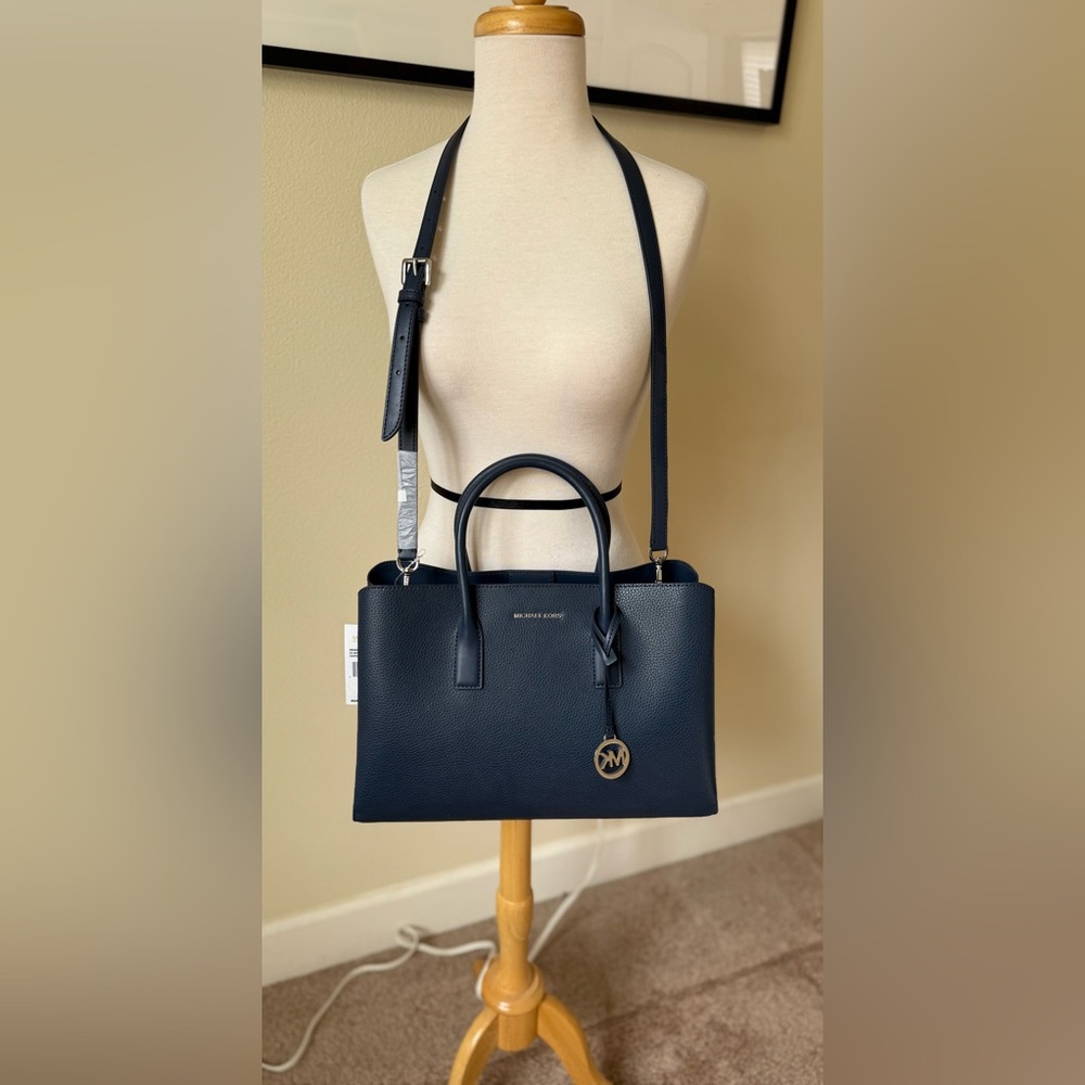 Michael Kors Dark Blue Ruthie Purse